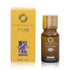 Yellow box and brown bottle of VQS natural essential oil for scars of acne treatment 10ml