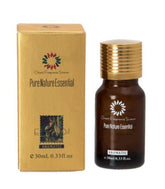 Pure Nature Essential aromatic oil 30ml bottle and gold box for scars of acne treatment