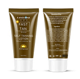 Organic and functional face mask self tanning lotion Fast Tan Bronze for natural looking tan 50ml