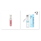 Organic and functional face mask device with hyaluronic acid serum dropper bottles for skincare
